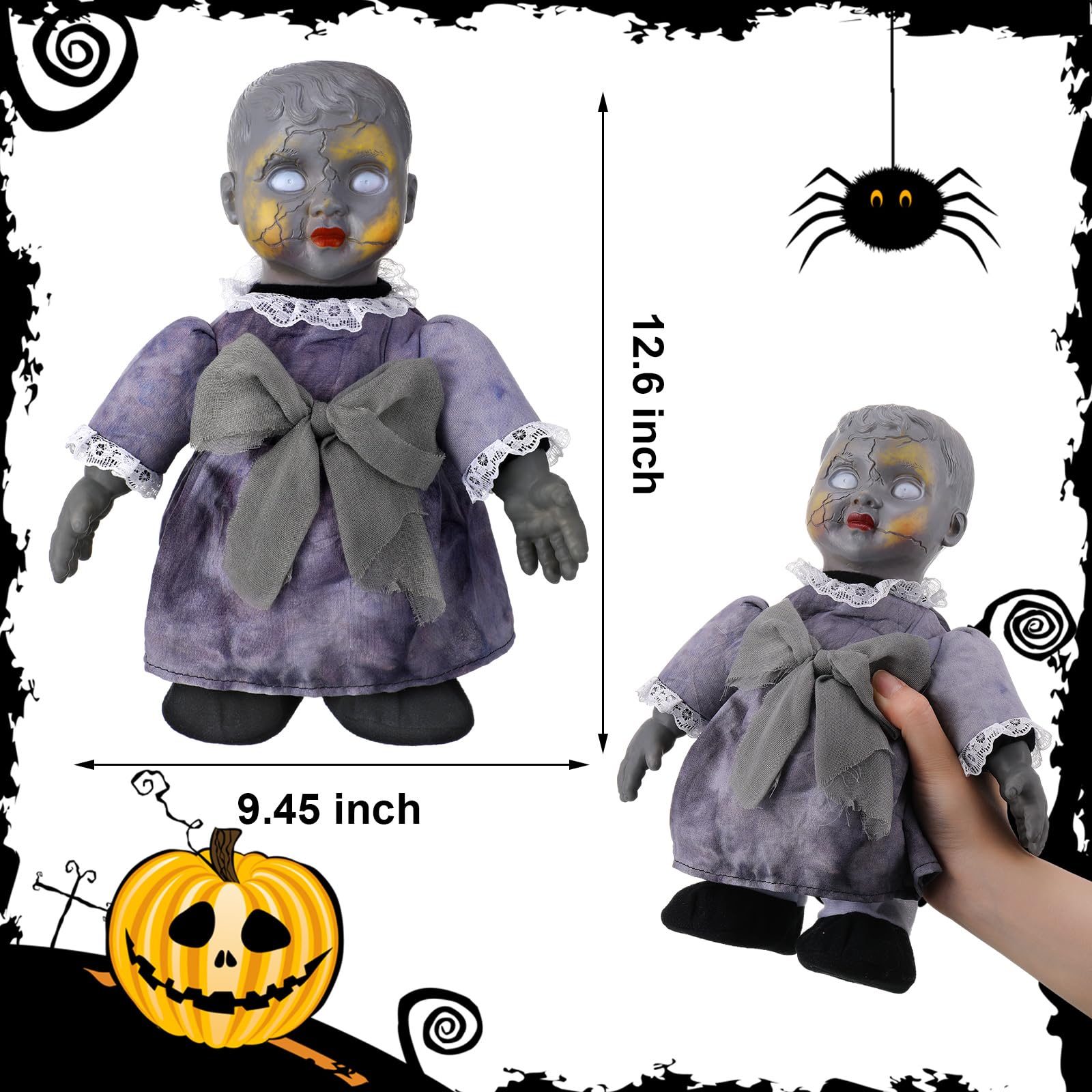 怖い人形 Amazon.co.jp: Electric GhostDoll VoiceActivated 怖い人形